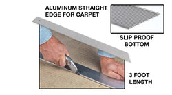 No. 535 3′ Carpet Straight Edge