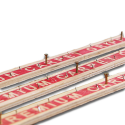 1.25in W x 4ft L Carpet Tack Strip - Tri-Tack - Wood (70ct)