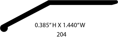 1 1/2″ Wide Binder Bar, 12′ Long (Gold Finish)