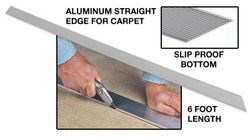 No. 536 6′ Carpet Straight Edge