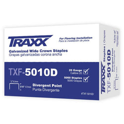 Traxx TXF-5010D 5/16" Carpet Pad Staples (5,000/Box)